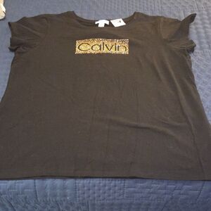 NWT CALVIN KLEIN BLING T-SHIRT-SIZE XL